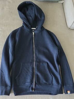 Free Planet Navy Zip Up Hoodie
